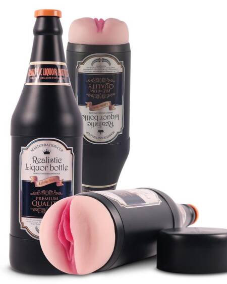 Masturbador Masculino Vagina Sonya Botella Cerveza