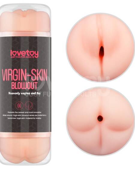 Masturbador Masculino Virgin-skin Vagina y Ano