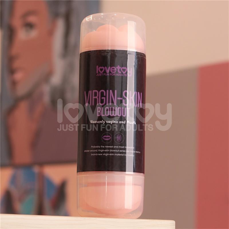 Masturbador Masculino Virgin-skin Vagina y Boca - Imagen 6