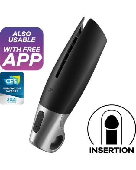Masturbador Power Masturbator con APP Satisfyer Connect