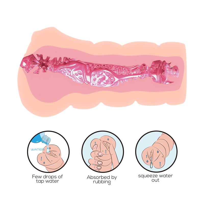 MasturbaDOR Vagina Water Skin - Imagen 4