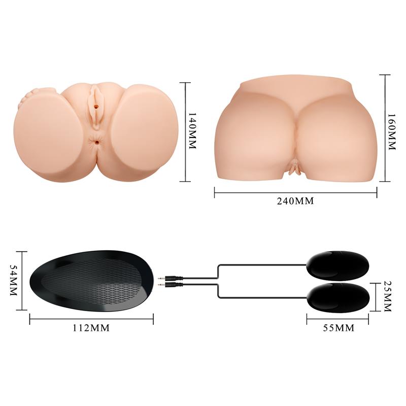 Masturbador Vagina y Ano con Vibración - Imagen 11