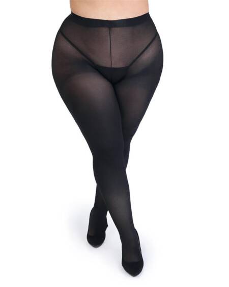 Medias con Abertura Talla Queen