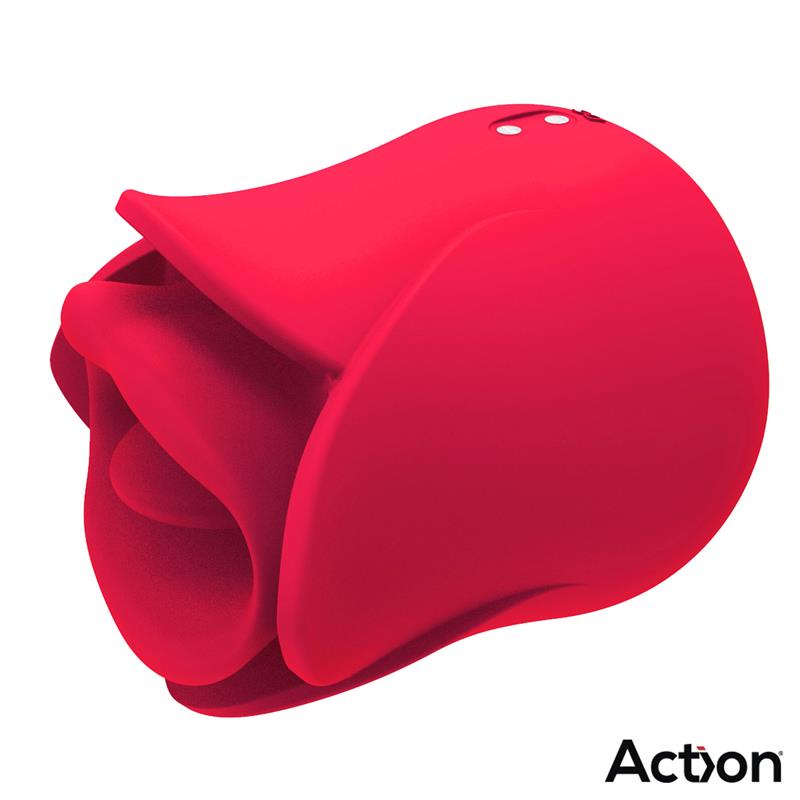 Meryl Estimulador Vibrador de Rosa con Lengua 2 Motores - Imagen 4