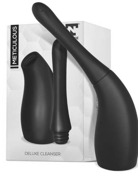 Meticulous Ducha Anal Deluxe Silicona Negro