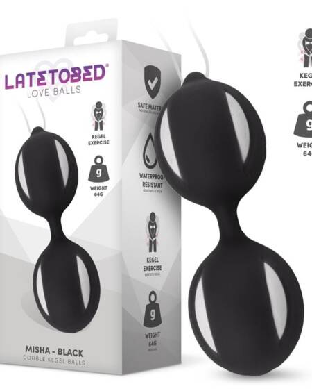 Misha Bola Kegel Doble con Peso Interno