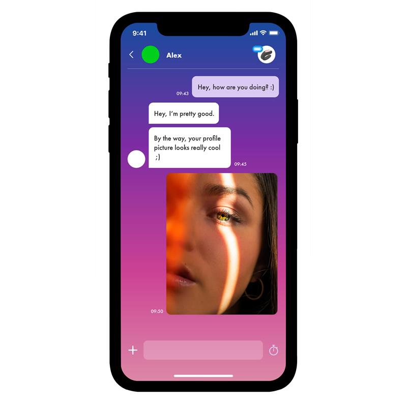 Mono Flex Vibrador con APP Mauve - Imagen 3