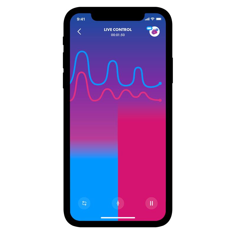 Mono Flex Vibrador con APP Mauve - Imagen 6