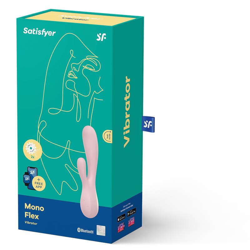 Mono Flex Vibrador con APP Mauve - Imagen 9