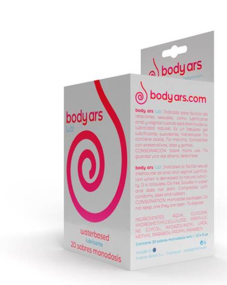 Monodosis Gel Lubricante Base Agua Natural 20 x 4 ml