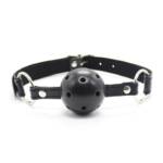 Mordaza Bola Transpirable 4,5 cm Negro