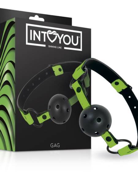 Mordaza de Bola Transpirable que Brilla en la Oscuridad