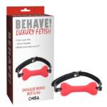 Mordaza Hueso Doggle Bone Bit Rojo