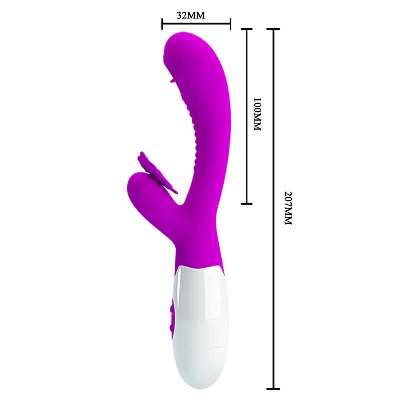 Moth Vibrador con Lengua Tickling - Imagen 9