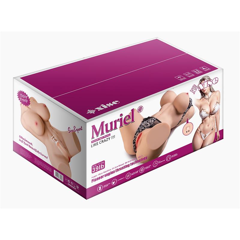 Muriel Torso con Esqueleto Interno y Thrusting 17.5 kg - Imagen 2