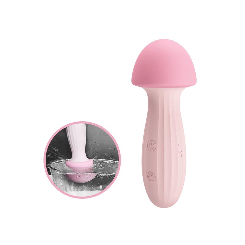 Mushroom Vibrador/Masajeador Silicona USB - Imagen 5