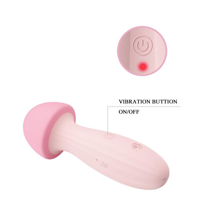 Mushroom Vibrador/Masajeador Silicona USB - Imagen 7