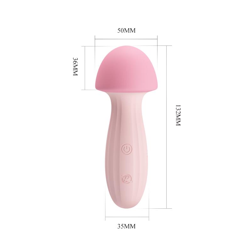 Mushroom Vibrador/Masajeador Silicona USB - Imagen 9