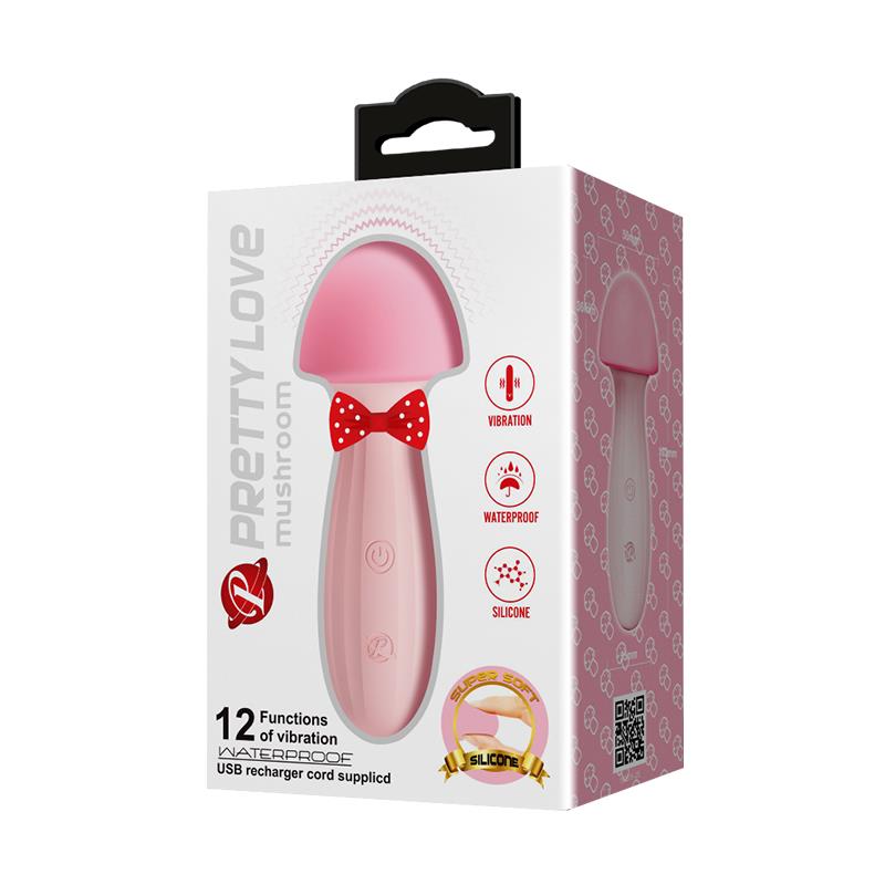 Mushroom Vibrador/Masajeador Silicona USB - Imagen 10