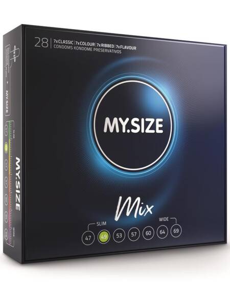 My Size Mix Talla 49 Caja de 28 Uds