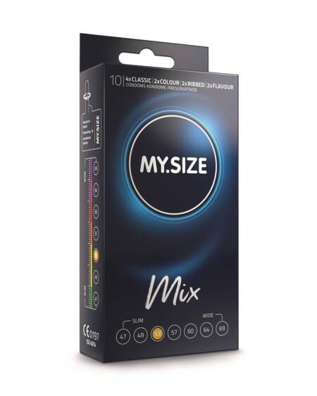 My Size Mix Talla 53 Caja de 10 Uds