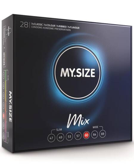 My Size Mix Talla 60 Caja de 28 Uds