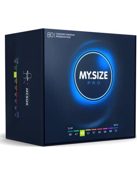 My Size Pro Talla 49 Caja de 80 Unidades