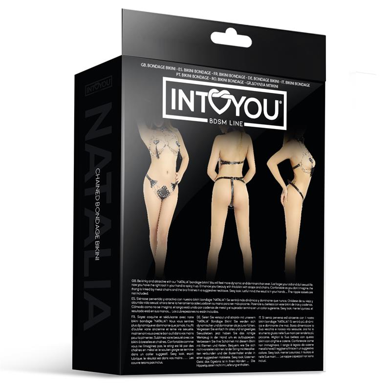 Natalia Bikini de Bondage con Cadenas - Imagen 3