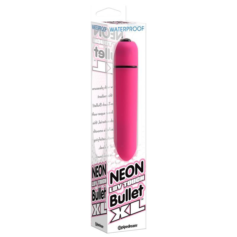 Neon Bala Vibradora XL Luv Touch Rosa - Imagen 2