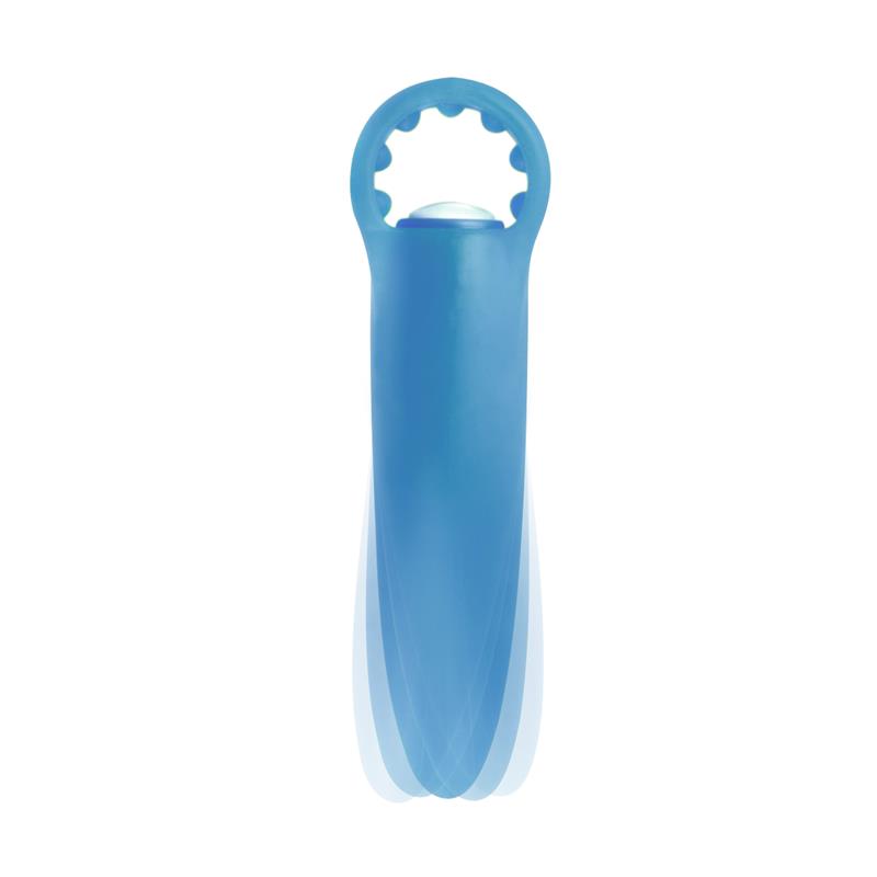 Neon Mini Vibrador Lil Finger Azul - Imagen 4