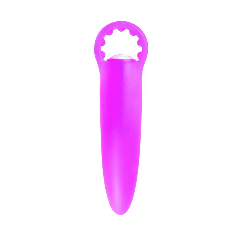 Neon Mini Vibrador Lil Finger Púrpura - Imagen 3