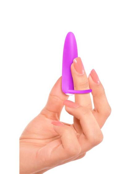Neon Mini Vibrador Lil Finger Púrpura