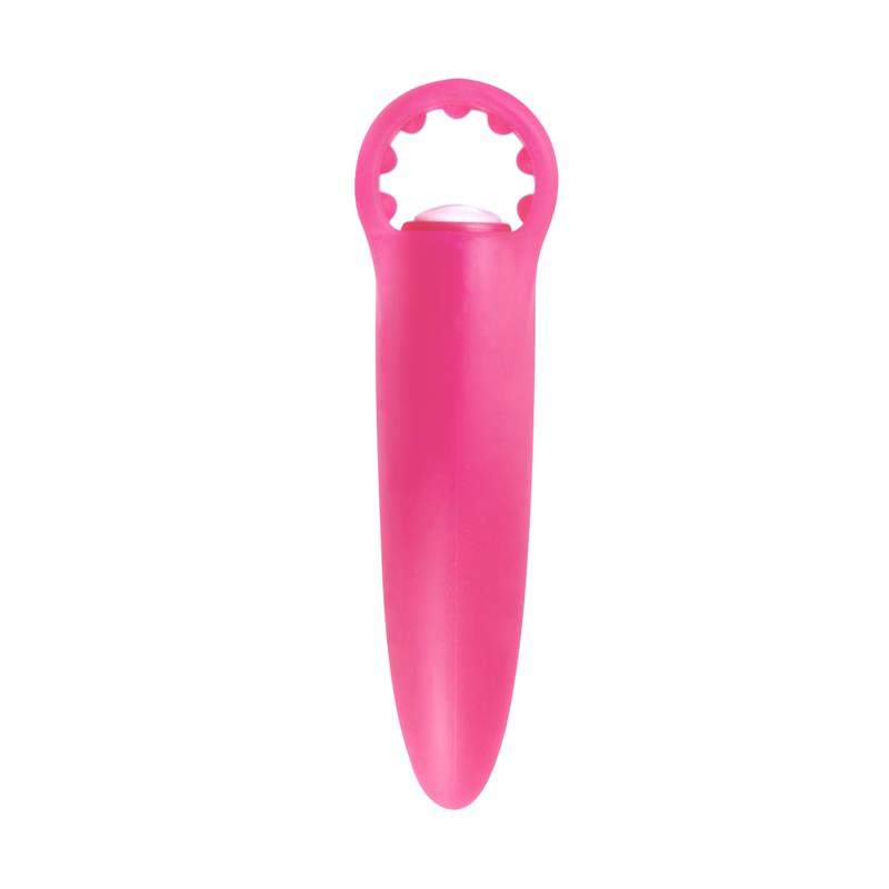 Neon Mini Vibrador Lil Finger Rosa - Imagen 3