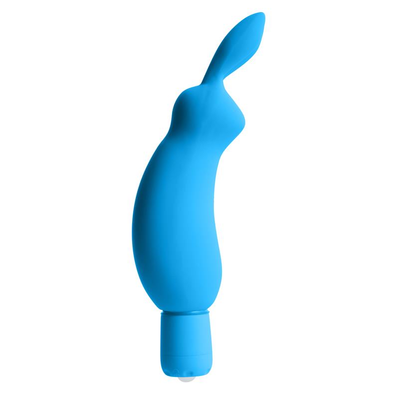 Neon Mini Vibrador Luv Bunny Azul - Imagen 3