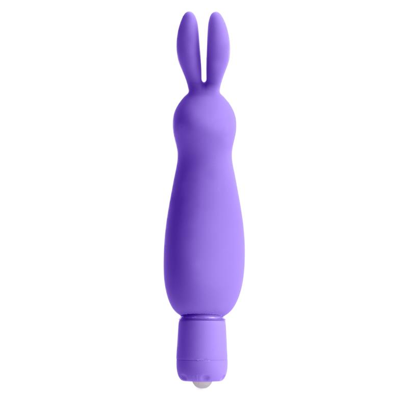 Neon Mini Vibrador Luv Bunny Púrpura - Imagen 3