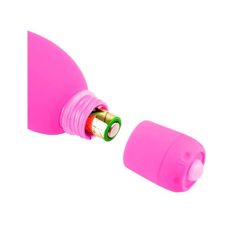 Neon Mini Vibrador Luv Bunny Rosa - Imagen 5