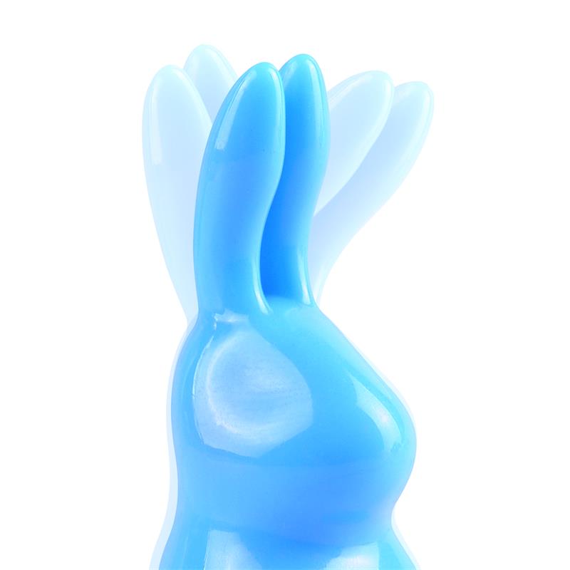 Neon Mini Vibrador Luv Touch Rabbit Azul - Imagen 3