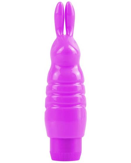 Neon Mini Vibrador Luv Touch Rabbit Púrpura