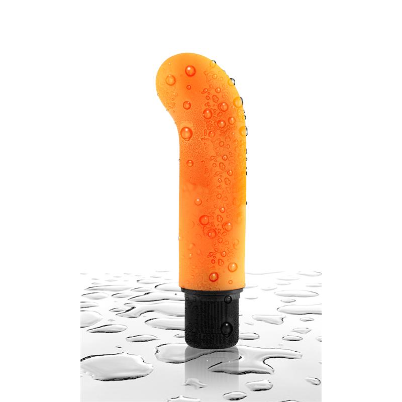 Neon Vibrador Jr. G-Spot Softees Naranja - Imagen 3