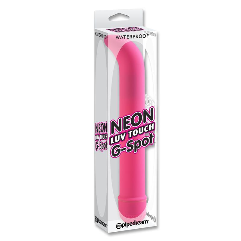 Neon Vibrador Luv Touch Punto G Rosa - Imagen 2