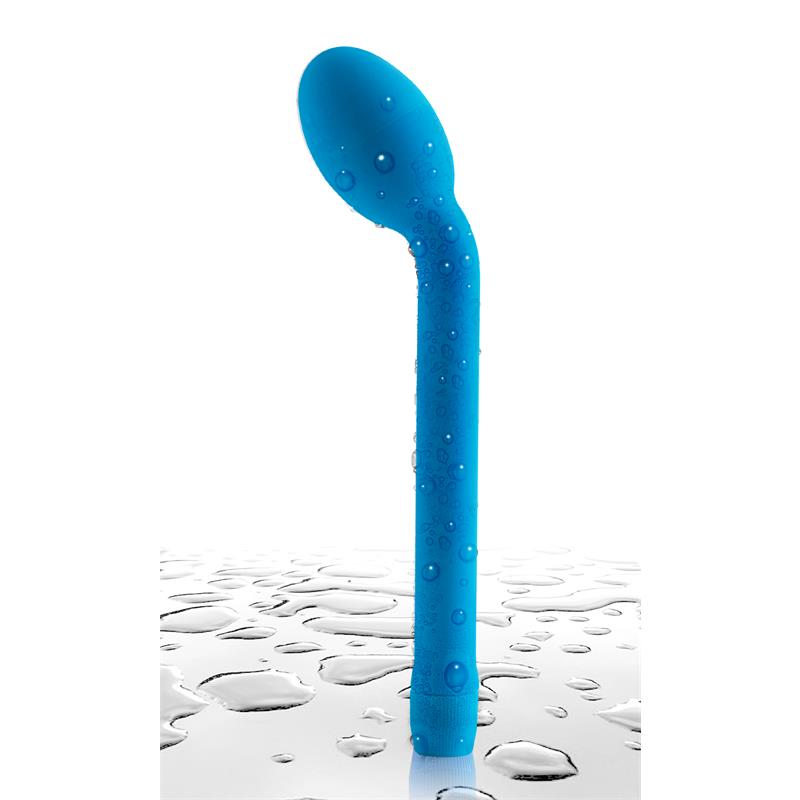 Neon Vibrador Luv Touch Slender Punto G Azul - Imagen 5