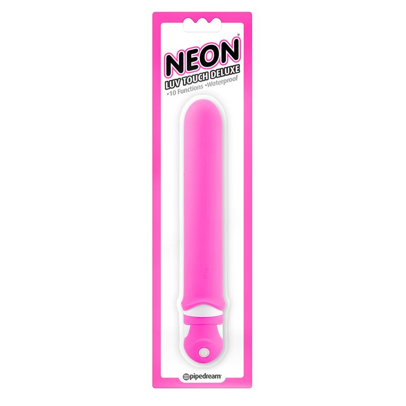 Neon Vibrador Luve Touch Deluxe Rosa - Imagen 2
