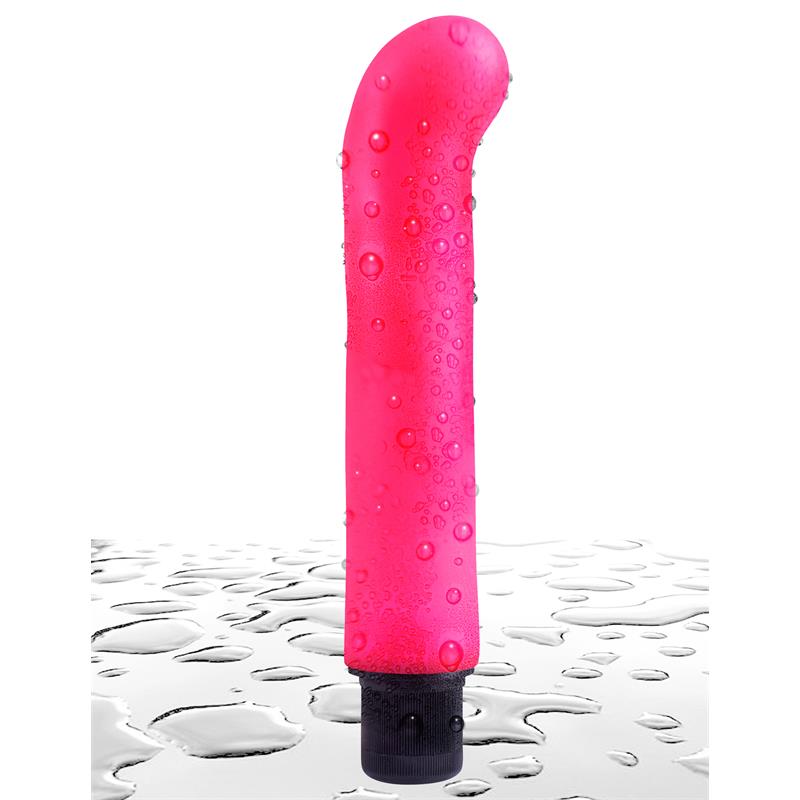 Neon Vibrador XL Luv Touch G-Spot Softees Rosa - Imagen 3