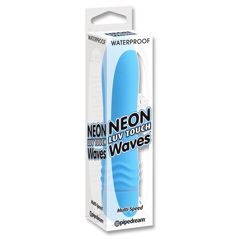 Neon Vibrador Luv Touch Waves Azul - Imagen 3