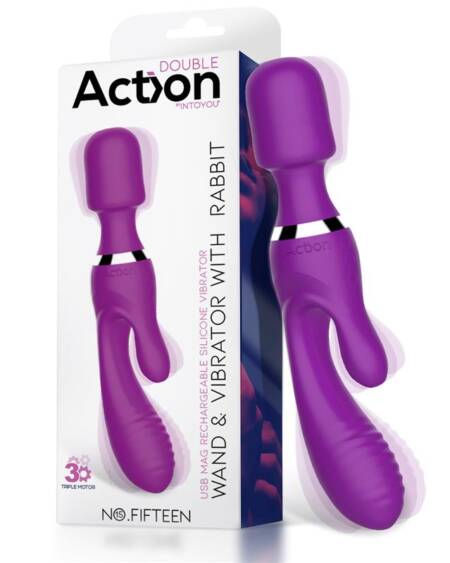 No. Fifteen Vibrador y Masajeador 3 Motores Independientes