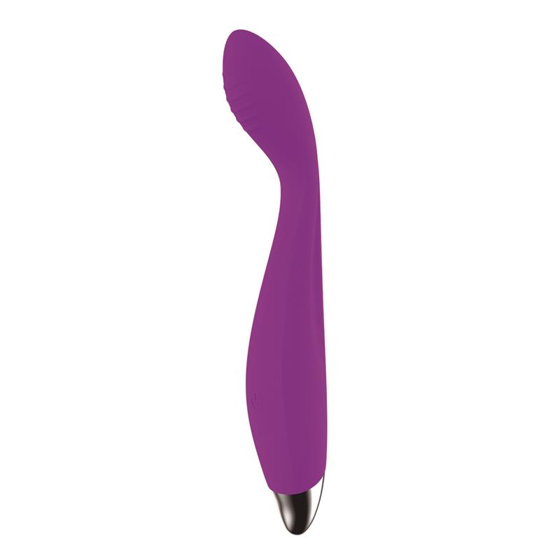 No. Ten Vibrador Hiper-Flexible Punto-G USB Magnético Silicona - Imagen 2