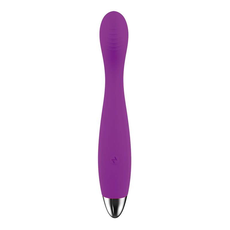 No. Ten Vibrador Hiper-Flexible Punto-G USB Magnético Silicona - Imagen 3