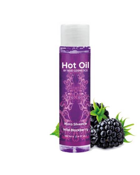 Nuei Aceite Hot Oil Efecto Calor Mora 100 ml