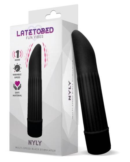 Nyly Estimulador Multi-Velocidad Negro