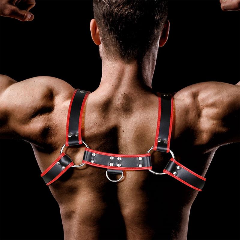 Odiseo Arnés Masculino para el Pecho Cuero Vegano - Imagen 3